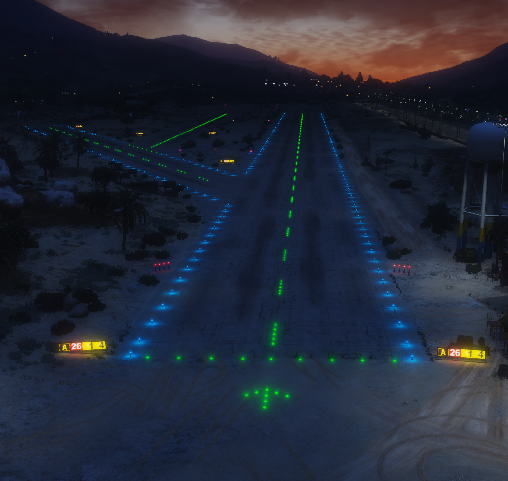 Lit Runways